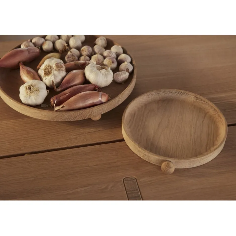Opbevaring<OYOY Living Design Inka Wood Tray Round - Small