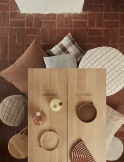 Opbevaring<OYOY Living Design Inka Wood Tray Round - Small