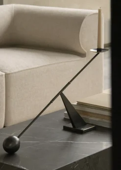 Lys & Lysestager<Audo Copenhagen Interconnect Candle Holder, W70, Bronzed