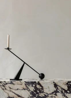 Lys & Lysestager<Audo Copenhagen Interconnect Candle Holder, W70, Bl