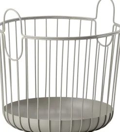 Opbevaring<Zone INU kurv Taupe D30,0 H30,5 cm.