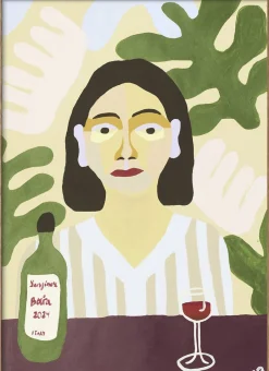 Plakater & Rammer<Poster & Frame Jennie Petersen - Pyjama at the Bar Flerfarvet