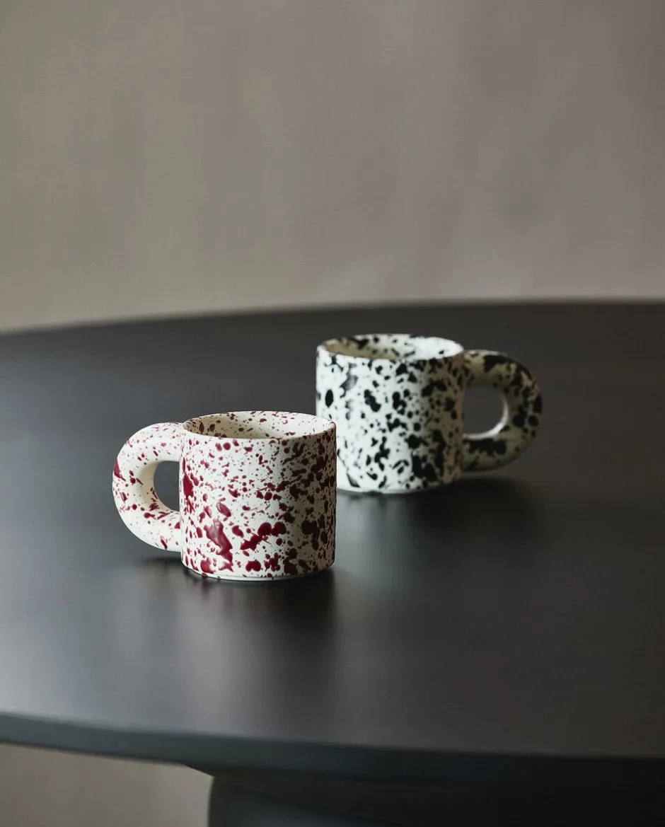 Kopper & Krus<Nordal JOSE cup w. splash - black