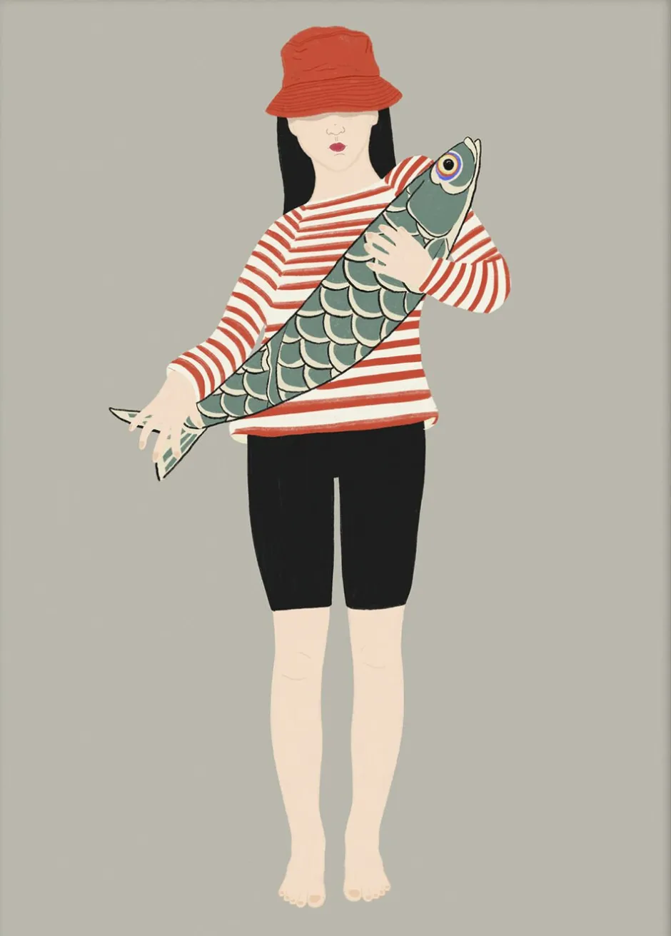Plakater & Rammer<Poster & Frame Jota de jai - My Fish Flerfarvet