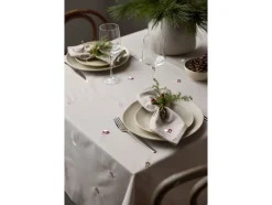 Tekstiler Til Borddækning|Juletekstiler<Södahl Juledug 140x320 Christmas Hearts Embroidery Rose