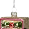 Juletræspynt<Speedtsberg Julekugle spille automat 6x3,5x11 glas