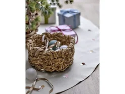 Gulvtæpper|Juletekstiler<Södahl Juletræstæppe dia110 Christmas Hearts Embroidery Rose