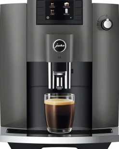 Kaffe & Te<Jura E6 EC Dark Inox