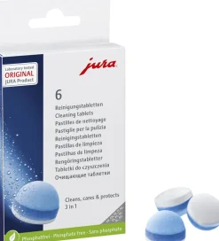 Kaffe & Te<Jura Rensetabletter 3-faset, 6 stk.