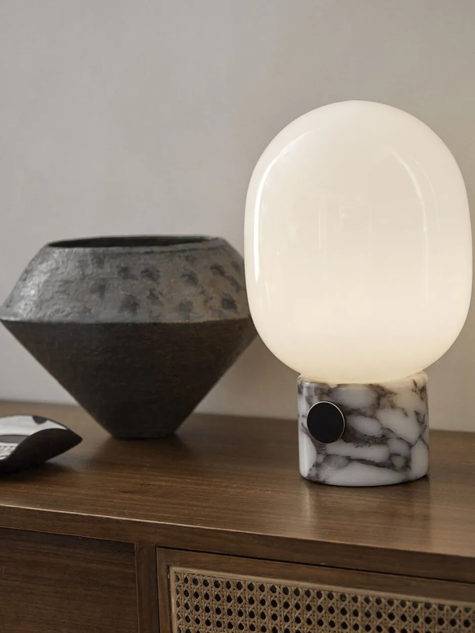 Bordlamper<Audo Copenhagen JWDA Table Lamp Large Calacatta bronzed