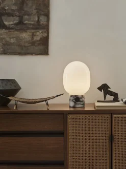 Bordlamper<Audo Copenhagen JWDA Table Lamp Large Calacatta bronzed