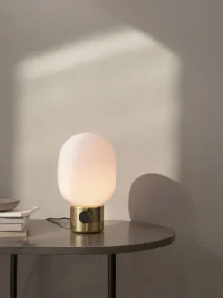 Bordlamper<Audo Copenhagen JWDA Table Lamp Small Ammonite grey