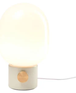 Bordlamper<Audo Copenhagen JWDA Table Lamp Small Alabaster white