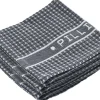 Tekstiler Til Køkkenet<Pillivuyt Karklude 32 x 32 cm 3 stk. Blå/Hvid 100 % økologis