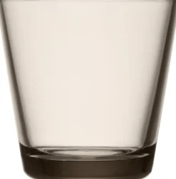 Glas<Iittala Kartio 21 cl glas - linen 2 stk