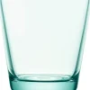 Glas<Iittala Kartio 21 cl. vandgrøn 2 stk.