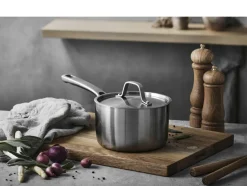 Gryder & Pander<Pillivuyt Gourmet Kasserolle med låg Divette 1,9 liter Rustfrit stål