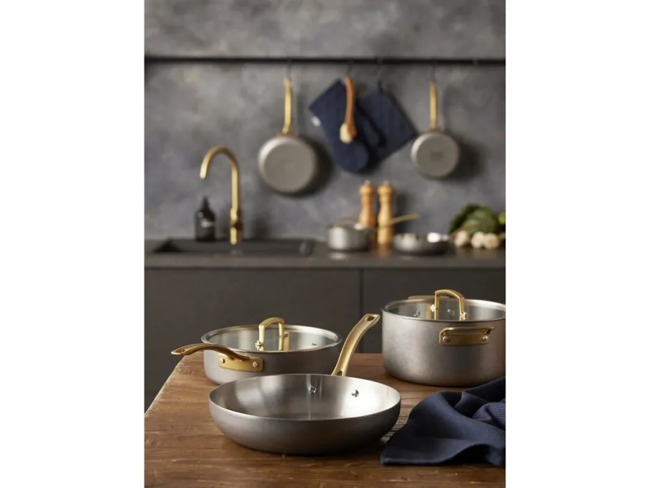 Gryder & Pander<Pillivuyt Gourmet Kasserolle med låg Durance 2 liter 18 cm Rustfrit stål