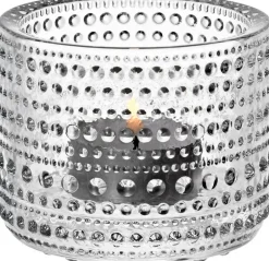 Lys & Lysestager<Iittala Kastehelmi 6,4 cm. klar