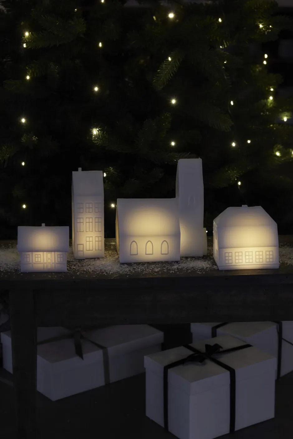 Elektriske Julelys<Sirius København Nyhavn