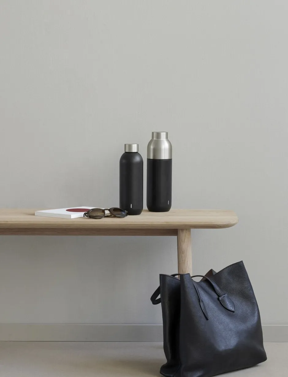 Opbevaring<Stelton Keep Cool termoflaske 0,6 l, black