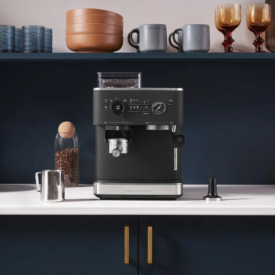 Kaffe & Te<KitchenAid bønnetragt til semiautomatisk espressomaskine-KES