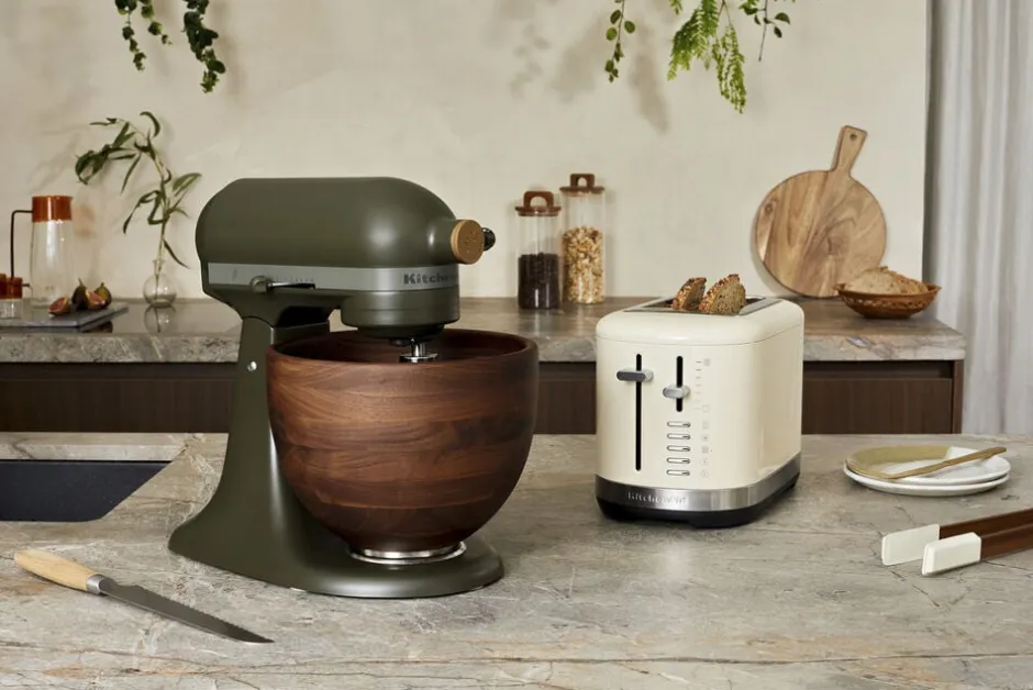 Køkkenmaskiner<KitchenAid Brødrister 2 skiver Porcelain white