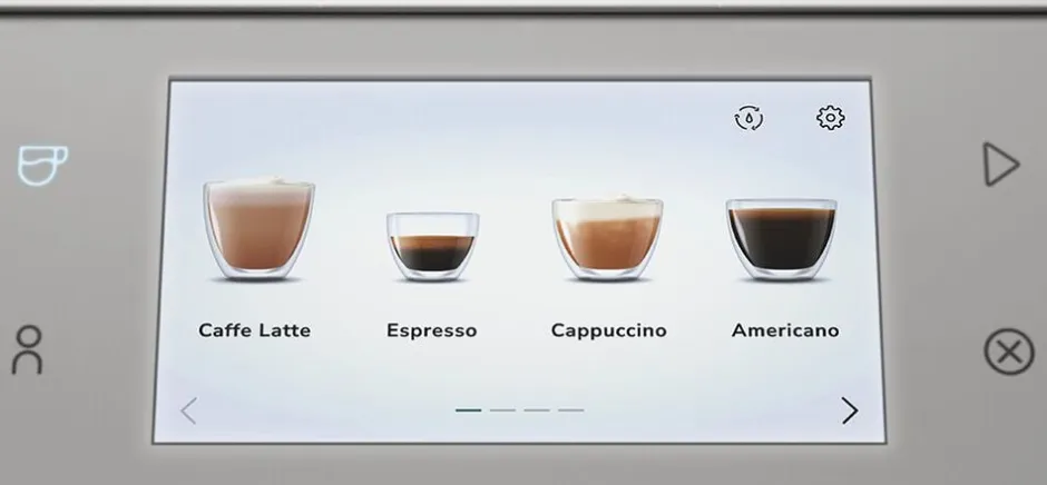 Kaffe & Te<KitchenAid fuldautomatisk espressomaskin-5KES8558ESX