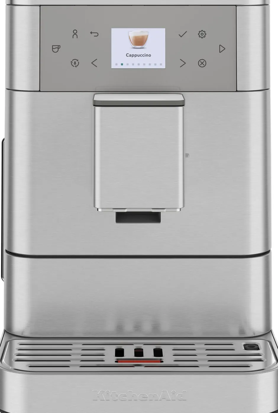 Kaffe & Te<KitchenAid fuldautomatisk espressomaskin-5KES8556ESX