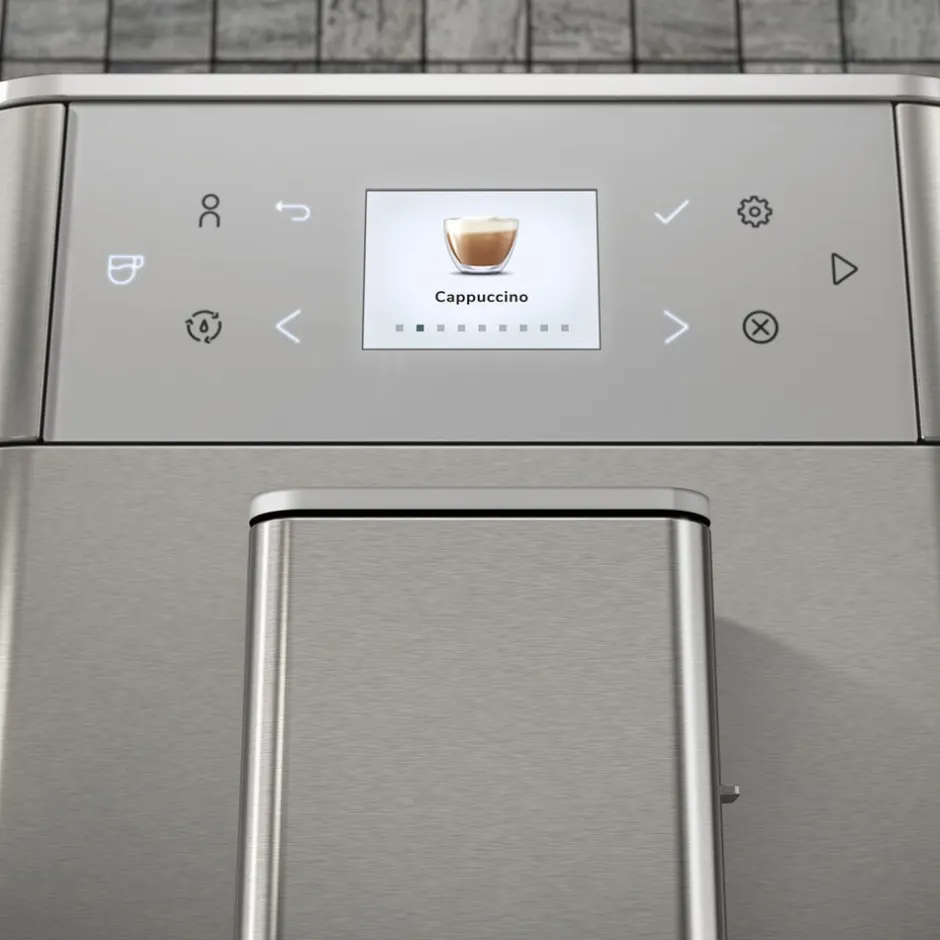Kaffe & Te<KitchenAid fuldautomatisk espressomaskin-5KES8556ESX