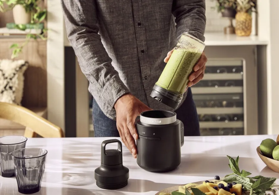 Køkkenmaskiner<KitchenAid Go Blender Sort