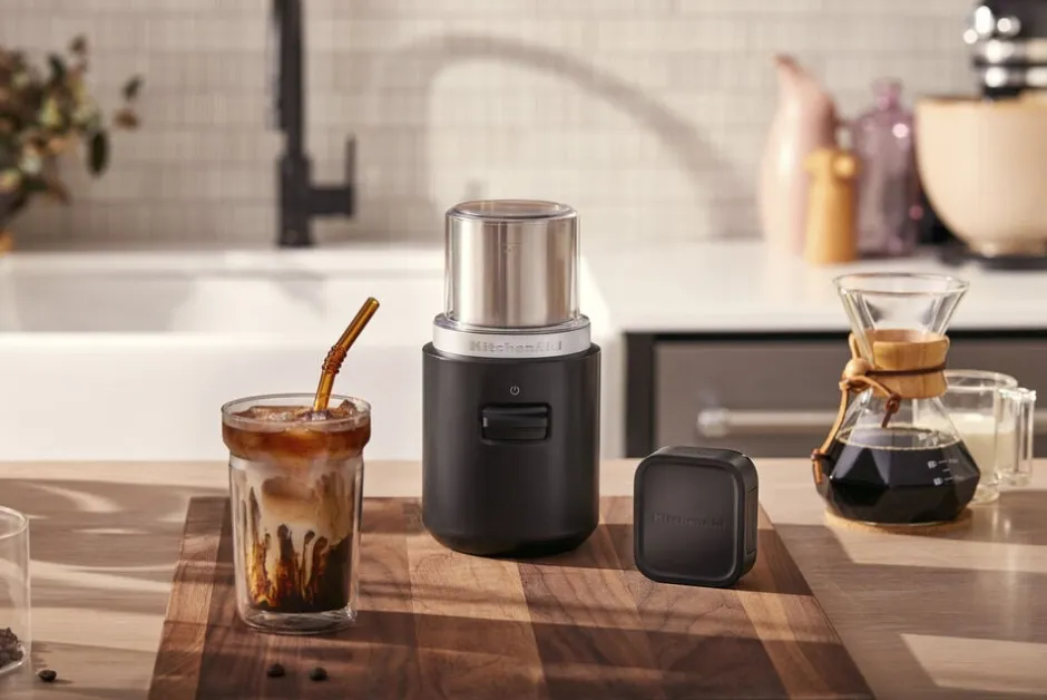 Kaffe & Te<KitchenAid Go Kaffekværn Sort