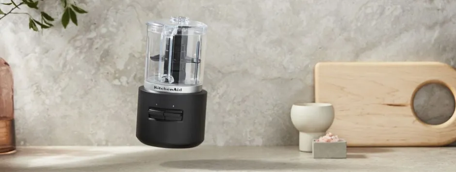 Køkkenmaskiner<KitchenAid Go Mini Foodprocessor Sort