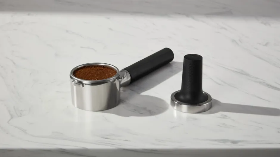 Kaffe & Te<KitchenAid halvautomatisk espressomaskine-5KES6551EPL