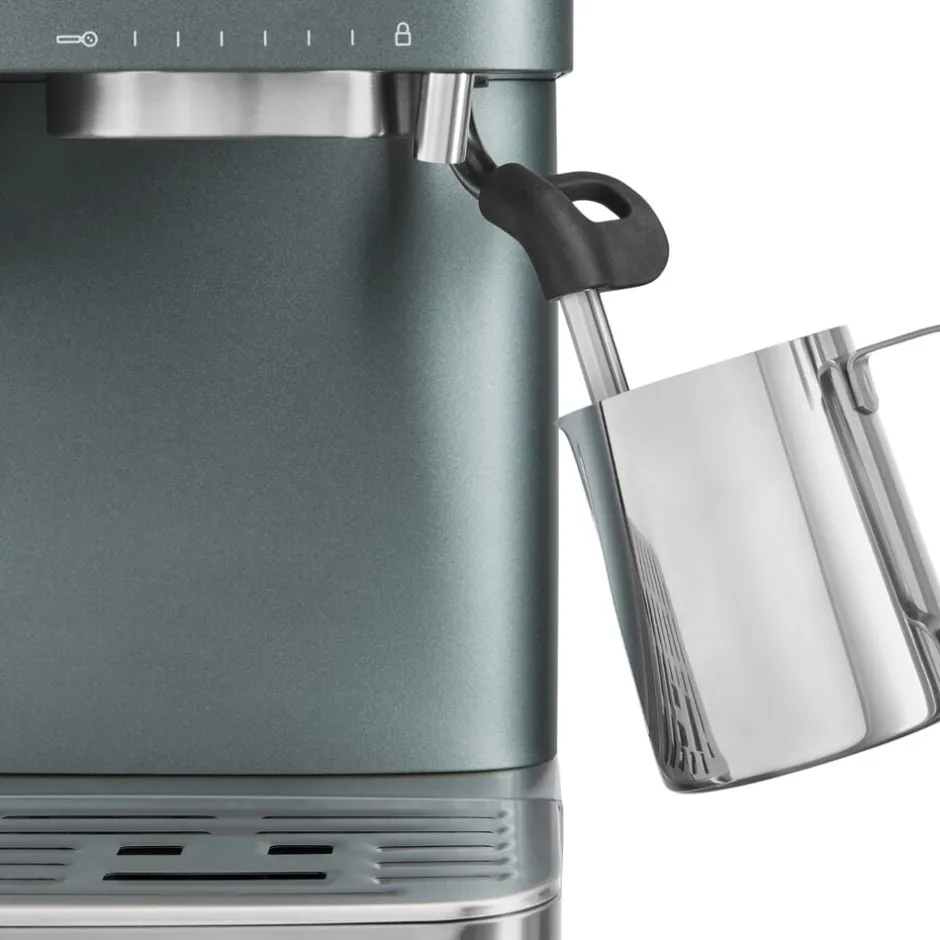 Kaffe & Te<KitchenAid halvautomatisk espressomaskine-5KES6551EJP