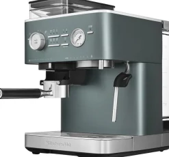 Kaffe & Te<KitchenAid halvautomatisk espressomaskine-5KES6551EJP