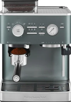 Kaffe & Te<KitchenAid halvautomatisk espressomaskine-5KES6551EJP