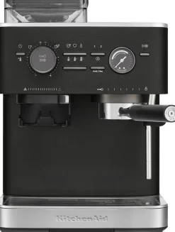 Kaffe & Te<KitchenAid halvautomatisk espressomaskine-5KES6551EBK