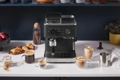 Kaffe & Te<KitchenAid halvautomatisk espressomaskine-5KES6551EBK
