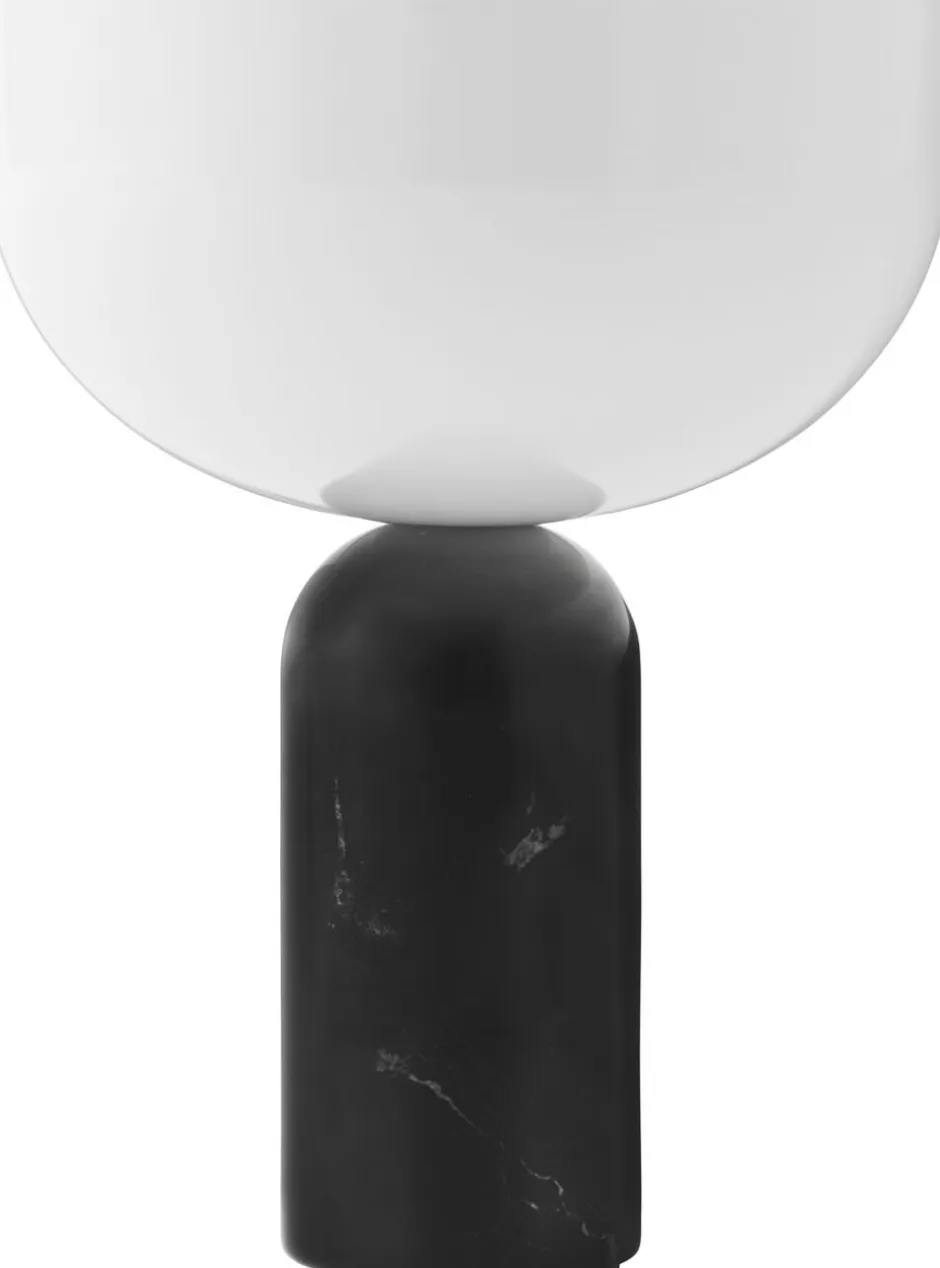 Trådløse Lamper<New Works Kizu Portable Lamp Black marble
