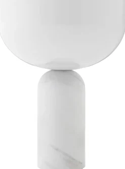 Trådløse Lamper<New Works Kizu Portable Lamp White marble