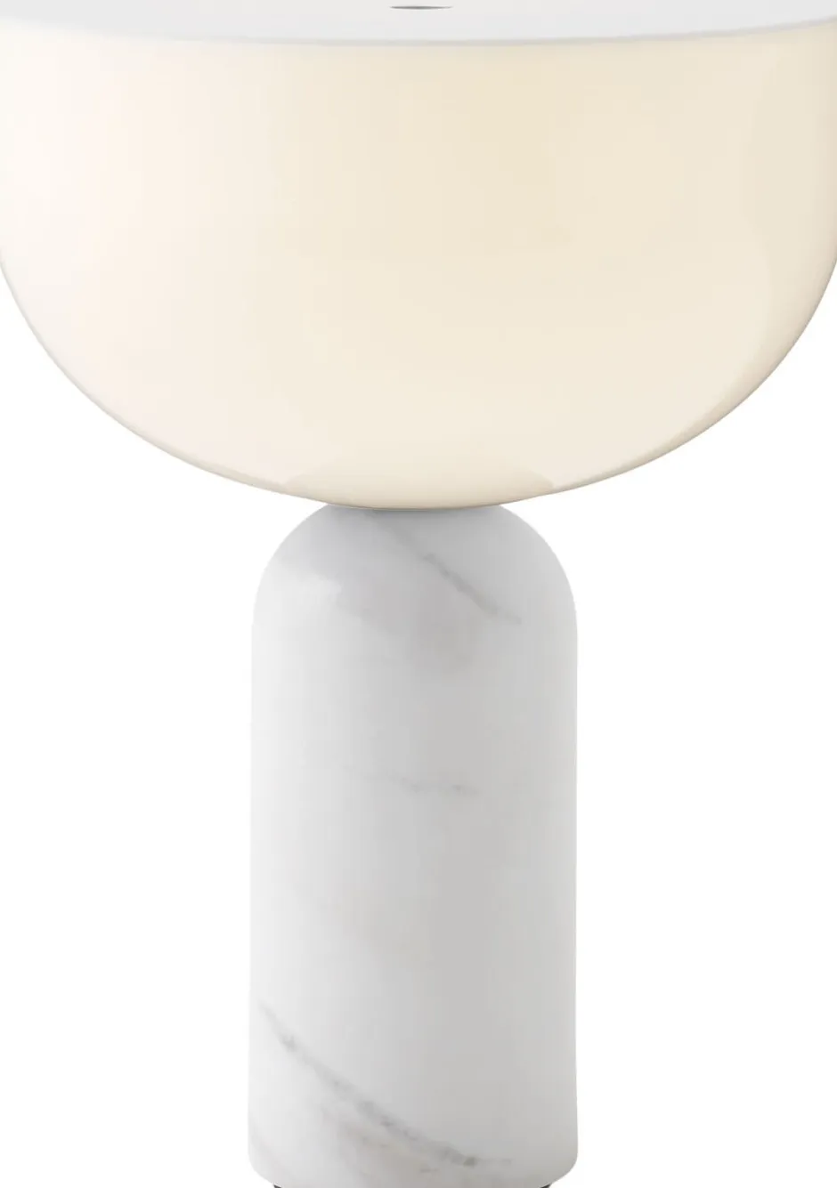 Trådløse Lamper<New Works Kizu Portable Lamp White marble