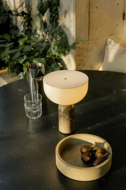 Trådløse Lamper<New Works Kizu Portable Lamp Gris du marais