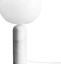 Bordlamper<New Works Kizu Table Lamp Large White marble