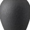 Vaser & Urtepotteskjulere<Knabstrup Keramik Knabstrup vase, antracitgrå, 12,5 cm