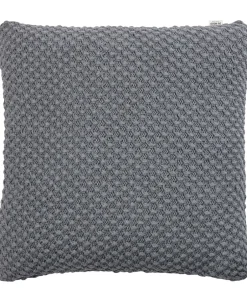 Puder<Magasin du Nord Collection KNIT/MØRK GRÅ MELANGE 48x48 CM
