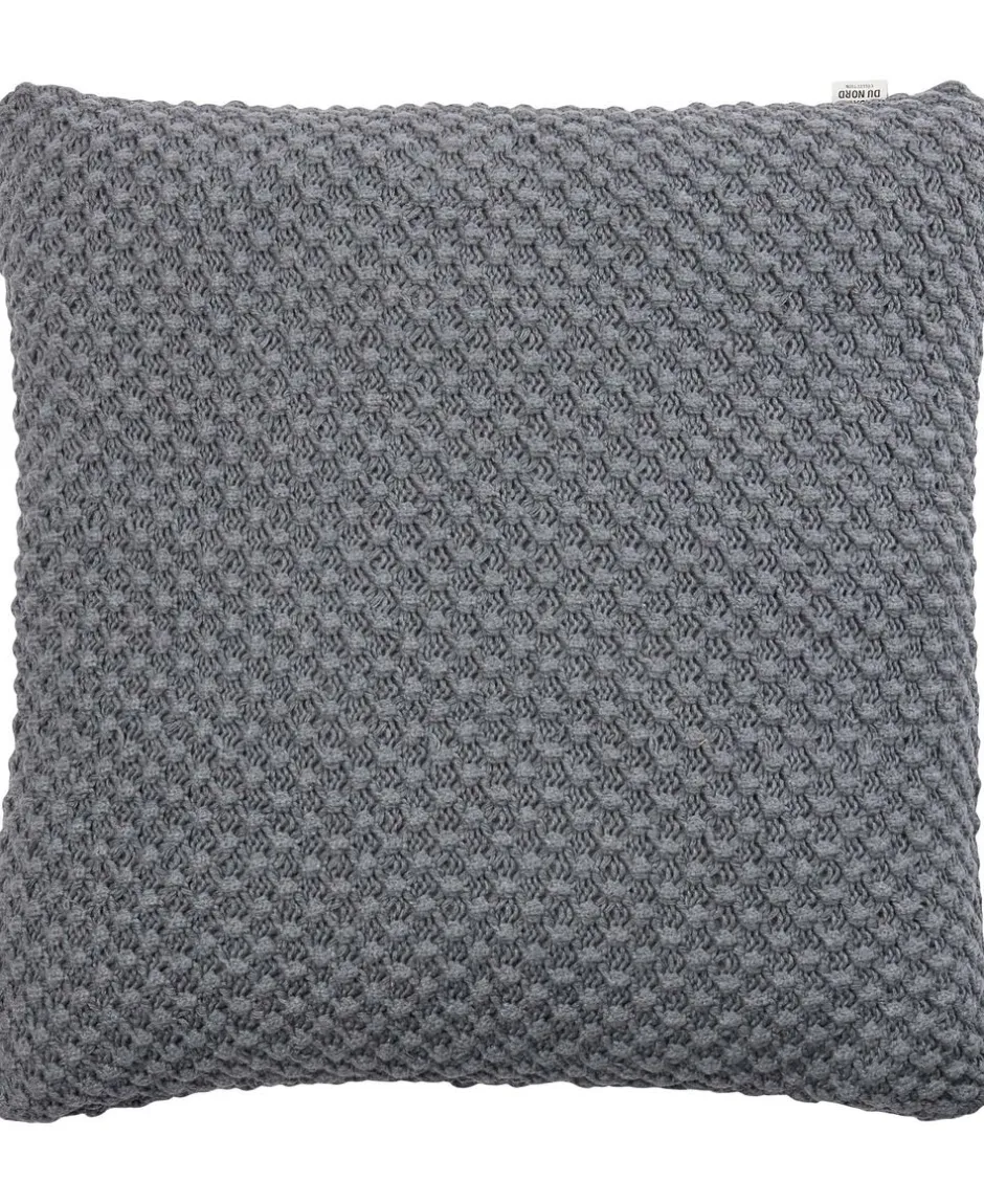 Puder<Magasin du Nord Collection KNIT/MØRK GRÅ MELANGE 48x48 CM