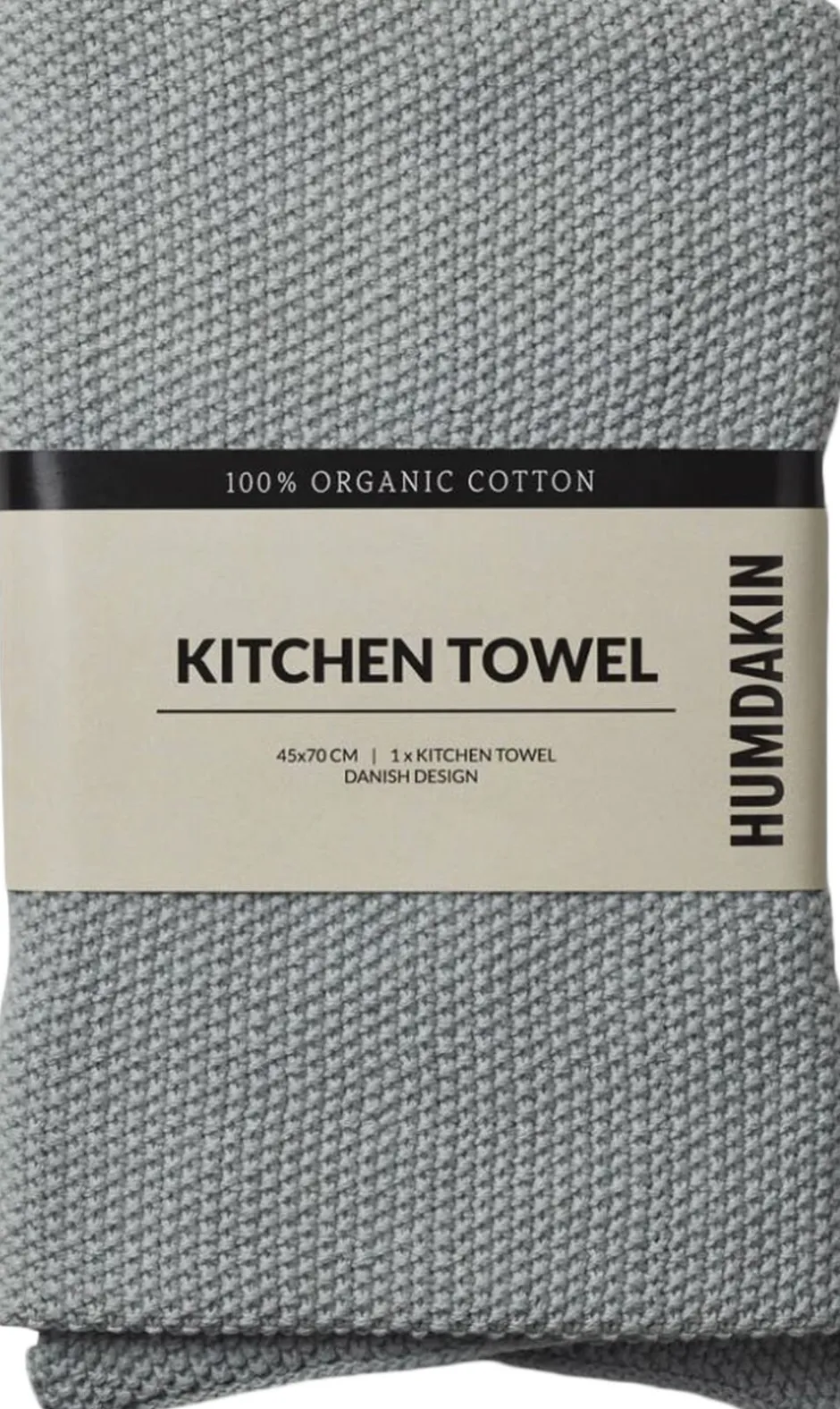 Tekstiler Til Køkkenet<Humdakin Knitted kitchen towel Stone