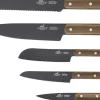 Køkkenknive & Sakse<Lion Sabatier Knivsæt Phenix Walnut 5 dele Sort/valnøddetræ