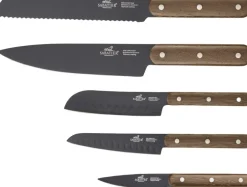 Køkkenknive & Sakse<Lion Sabatier Knivsæt Phenix Walnut 5 dele Sort/valnøddetræ